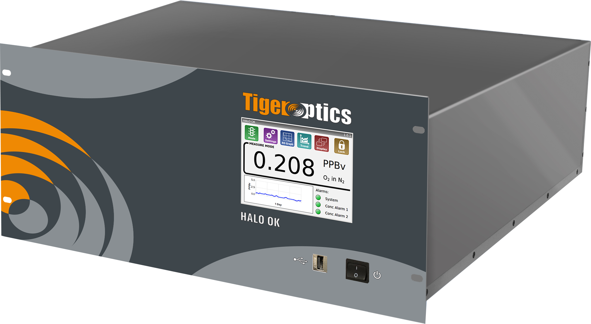 HALO OK/OK+ Trace & Ultra-Trace Gas Analyzer